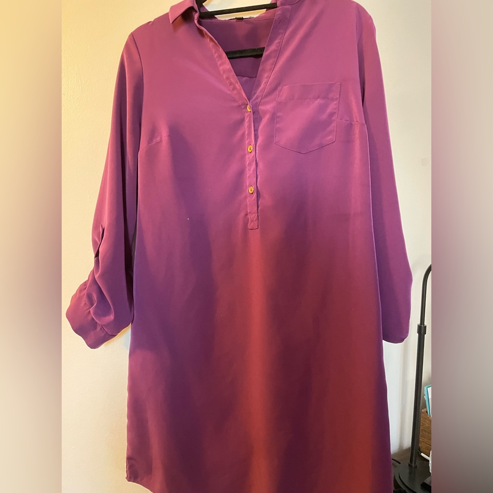 The Limited Ashton Dress in Purple - Size M